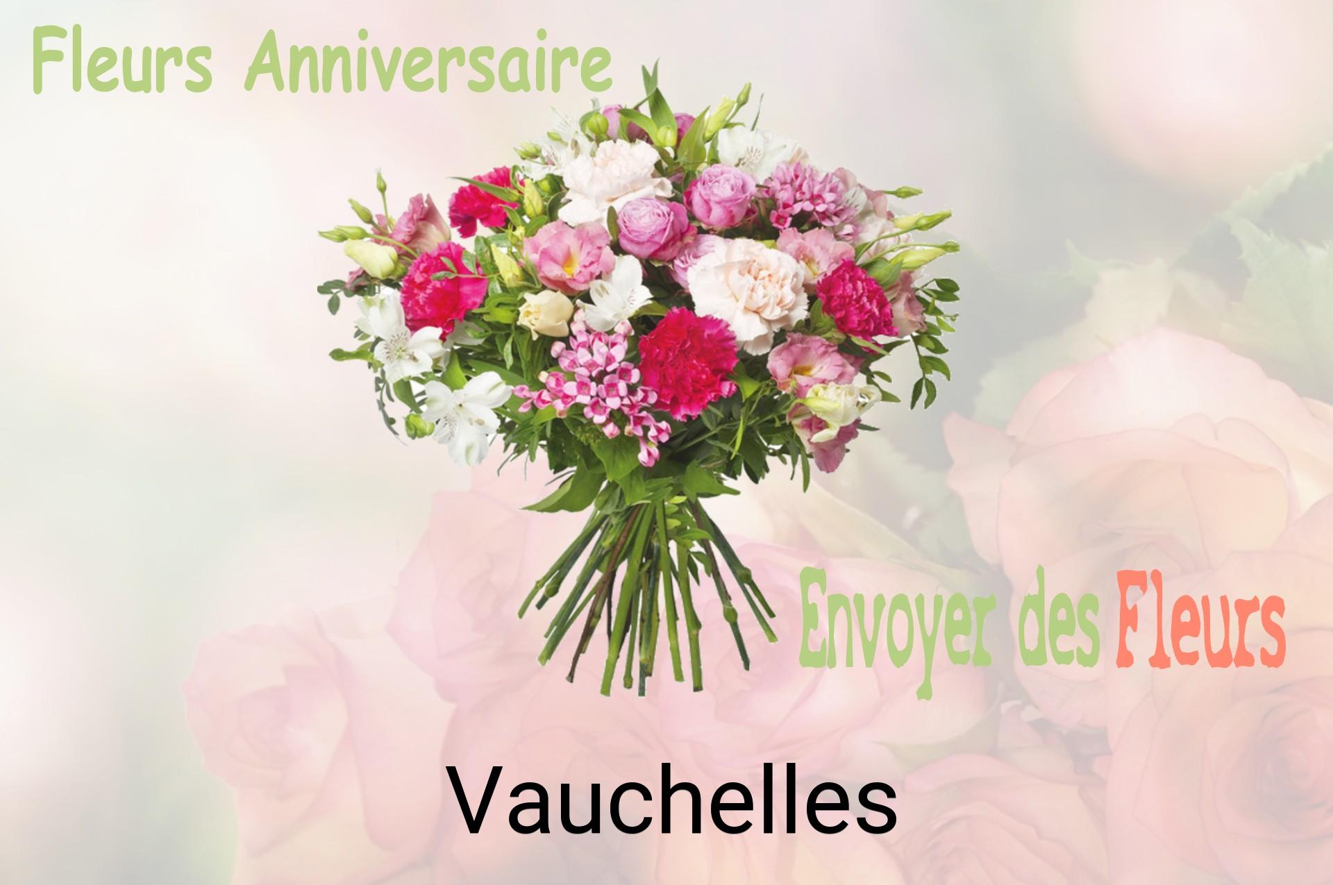 Bouquet de fleurs d’anniversaire livré à Vauchelles